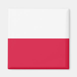 Imán Bandera (polaca) de Polonia
