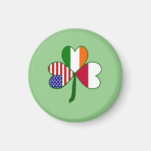 Imán Bandera polaca Shamrock