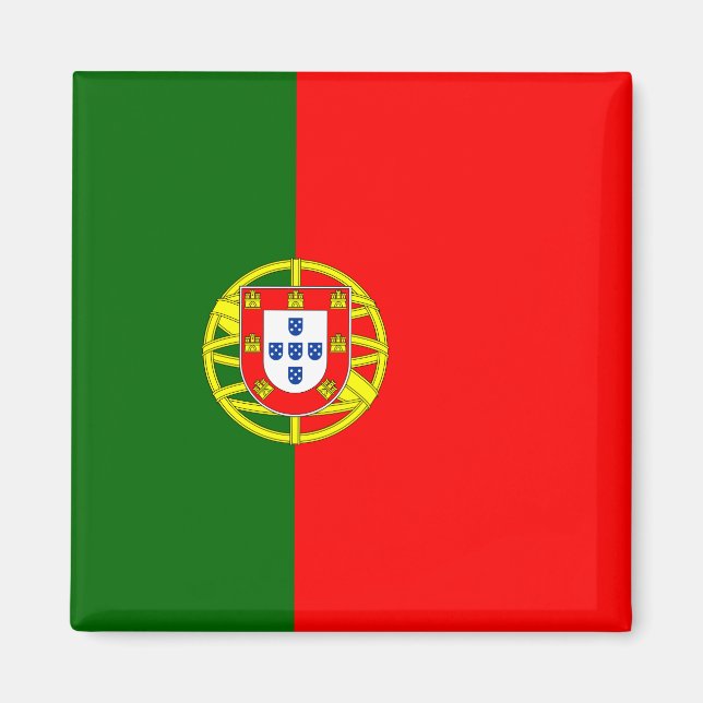 Imán Bandera portuguesa (Portugal) (Frente)