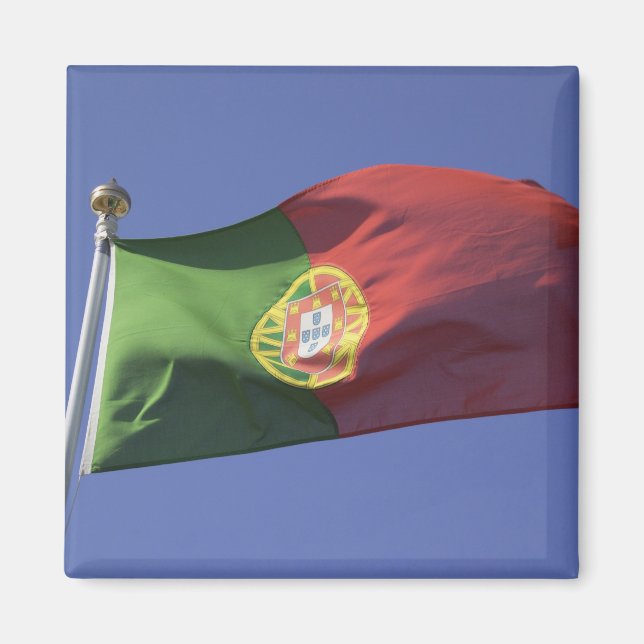 Imán Bandera portuguesa RF) (Frente)