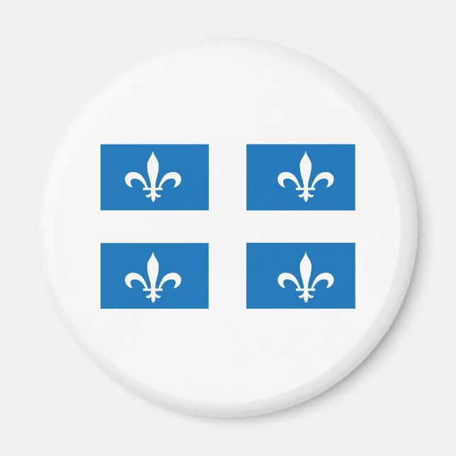 IMÁN BANDERA QUEBEC (Frente)