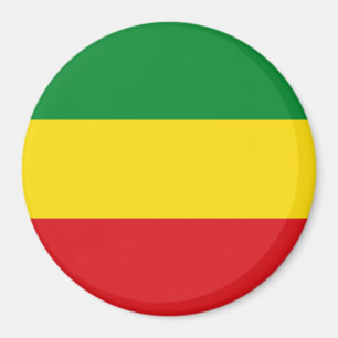 Imán Bandera Rastafari Rasta Etíope