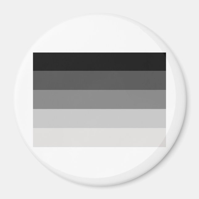 IMÁN BANDERA RECTA OFICIAL DE ORGULLO (Frente)