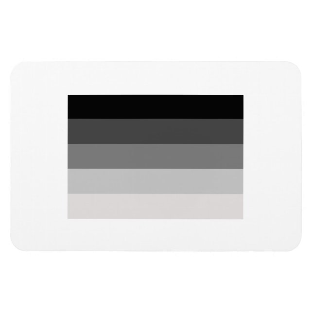 IMÁN BANDERA RECTA OFICIAL DE ORGULLO (Horizontal)