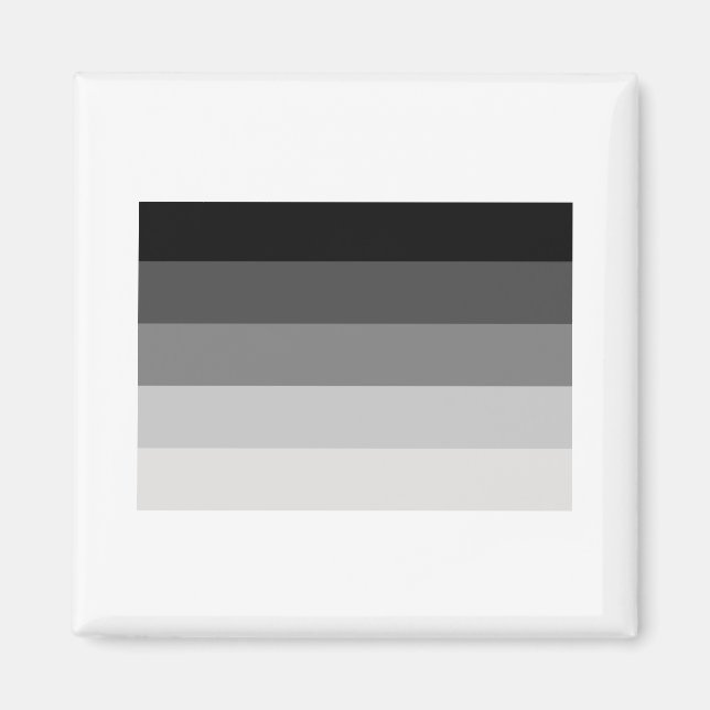 IMÁN BANDERA RECTA OFICIAL DE ORGULLO (Frente)