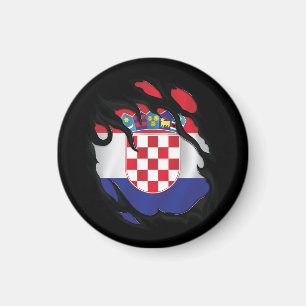 Imán Bandera robada de Croacia