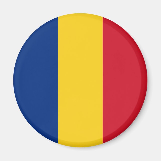 Imán Bandera rumana (Rumania) (Frente)