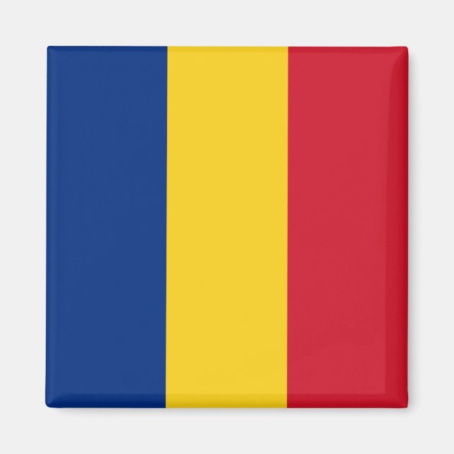 Imán Bandera rumana (Rumania) (Frente)