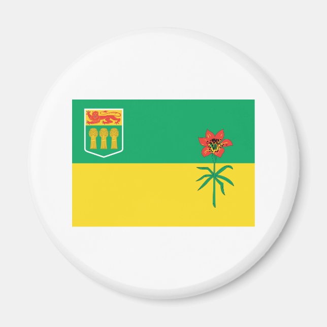 IMÁN BANDERA SASKATCHEWAN (Frente)