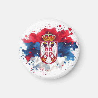 Imán Bandera serbia Serbia