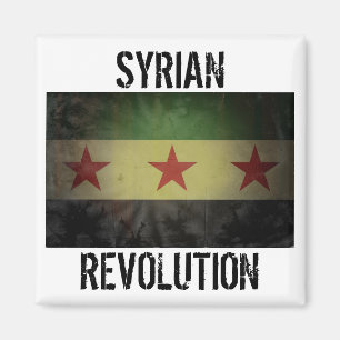 Imán Bandera siria de "Revolución siria" poco convincen