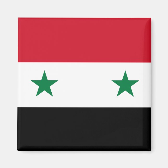Imán Bandera siria (siria) (Frente)