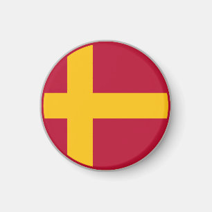 Imán Bandera sueca de Finlandia