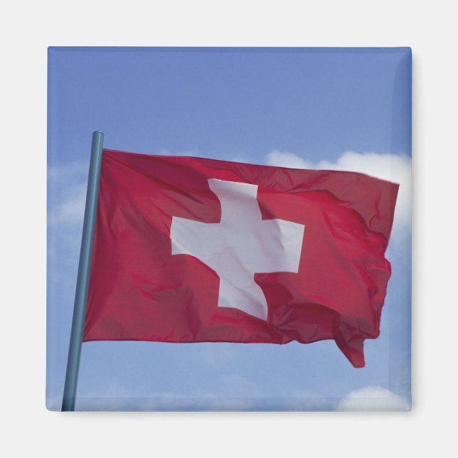 Imán Bandera suiza RF) (Frente)