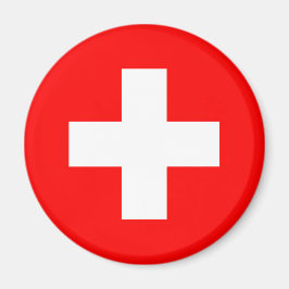 Imán Bandera Suiza (Suiza)