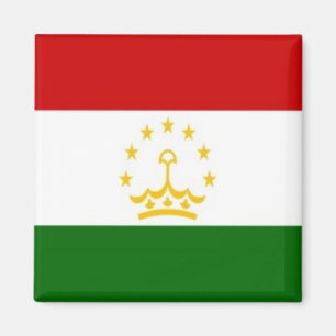 Imán Bandera tayika de Tayikistán, Asia, Fridge