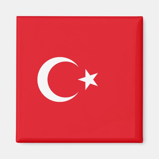 Imán Bandera turca (Turquía) (Frente)