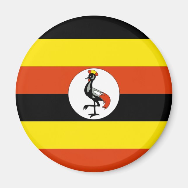 Imán bandera uganda (Frente)