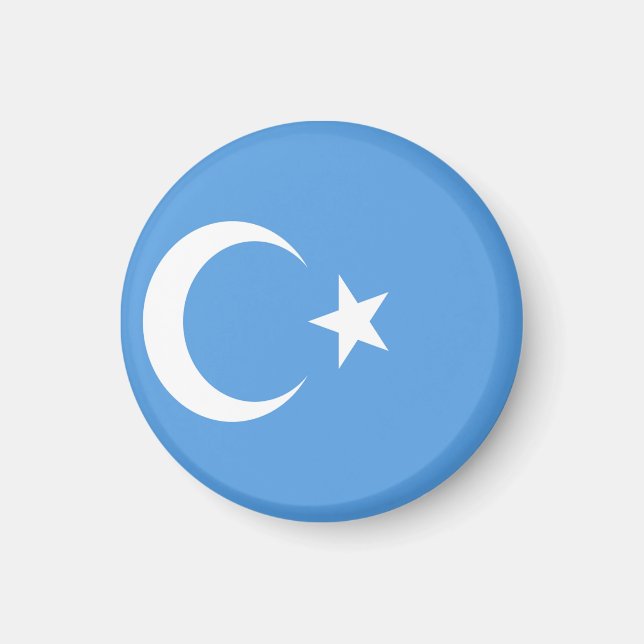 Imán Bandera uigur del Turkestán oriental (Frente)