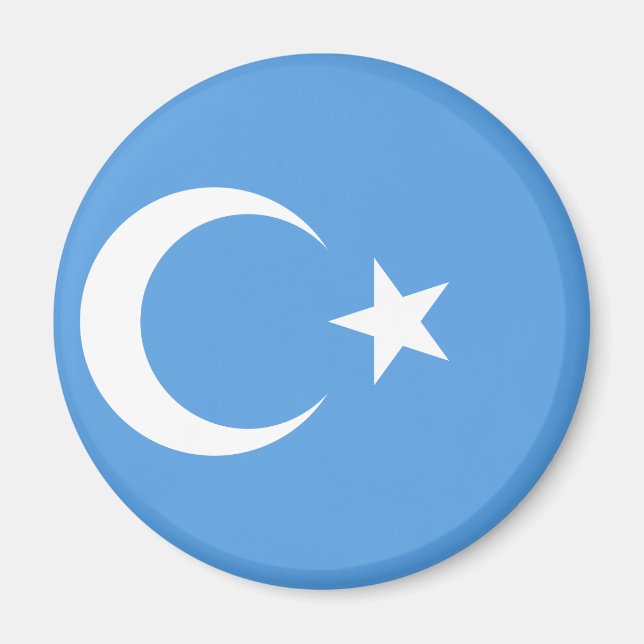 Imán Bandera uigur del Turkestán oriental (Frente)