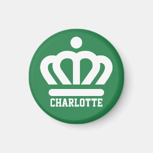 Imán Bandera (variante) de Charlotte, NC