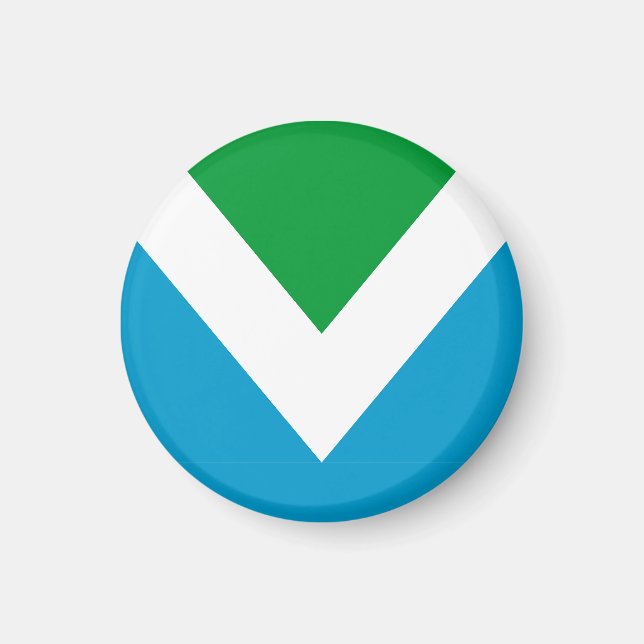 Imán Bandera vegana internacional (Frente)