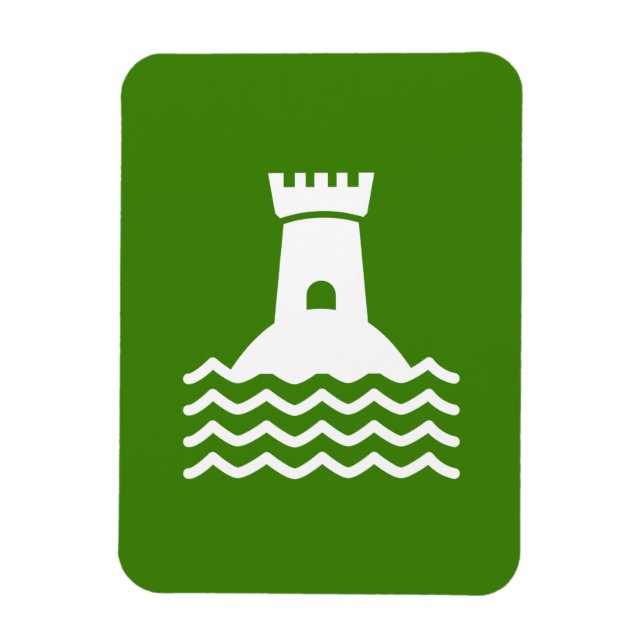 Imán Bandera vetraviesa - Magnet (Vertical)