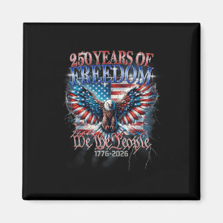 Imán Bandera Vintage 250 Años Americano 1776 2026 250º