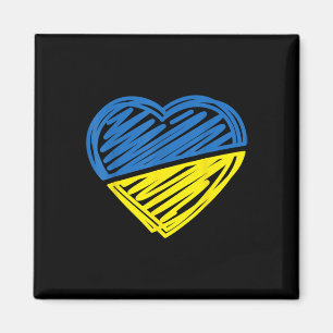 Imán Bandera vintage de Ucrania orgullo bandera de Ucra