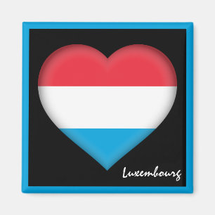 Imán Bandera y corazón de Luxemburgo, viajes/deportes d