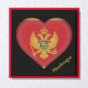 Imán Bandera y corazón de Montenegro, vacaciones y depo