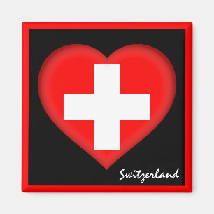 Imán Bandera y corazón suizos, vacaciones y deportes e