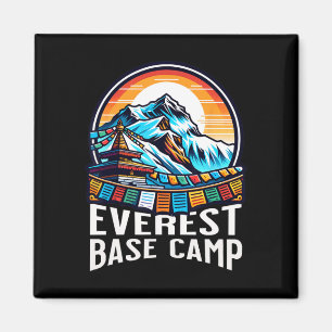 Imán Banderas de oración del campamento base del Everes