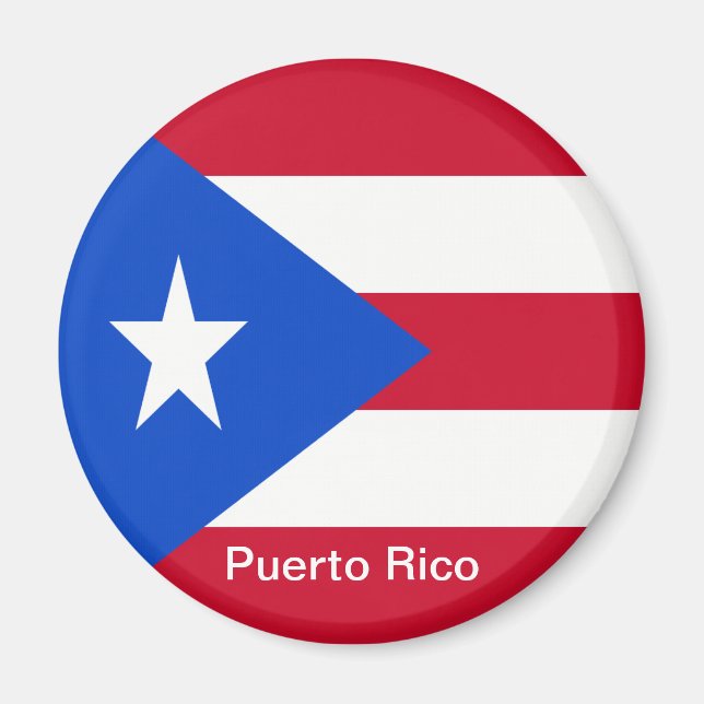 Imán Banderas de Puerto Rico (Frente)