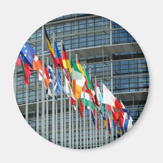 Imán Banderas europeas