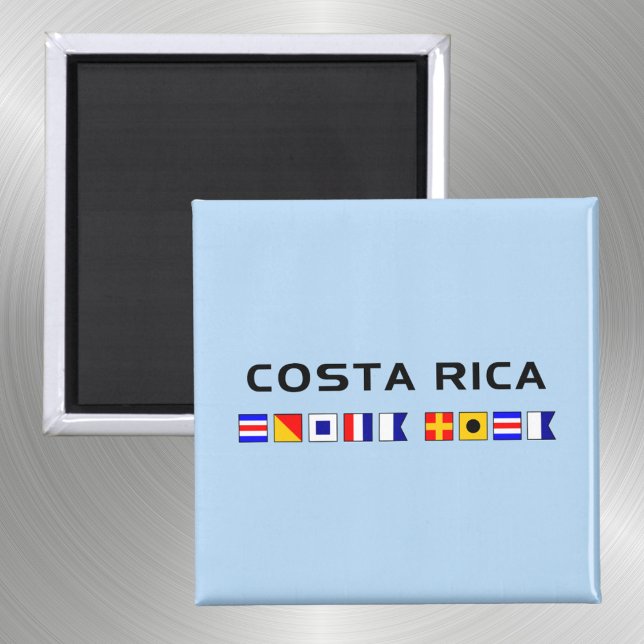 Imán Banderas náuticas de Costa Rica (Subido por el creador)