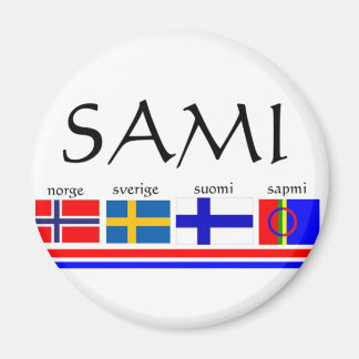 Imán Banderas sami y escandinavas