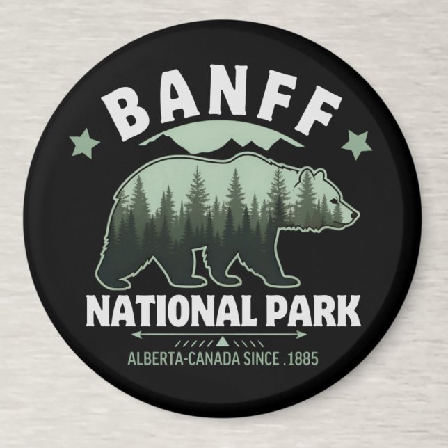Imán Banff National Park – Bear in the Canadian Rockies (Subido por el creador)