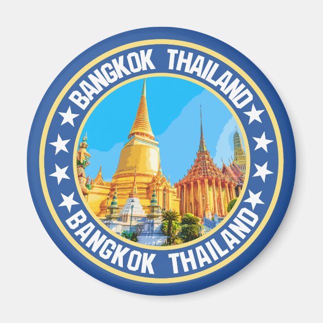 Imán Bangkok Tailandia (Frente)