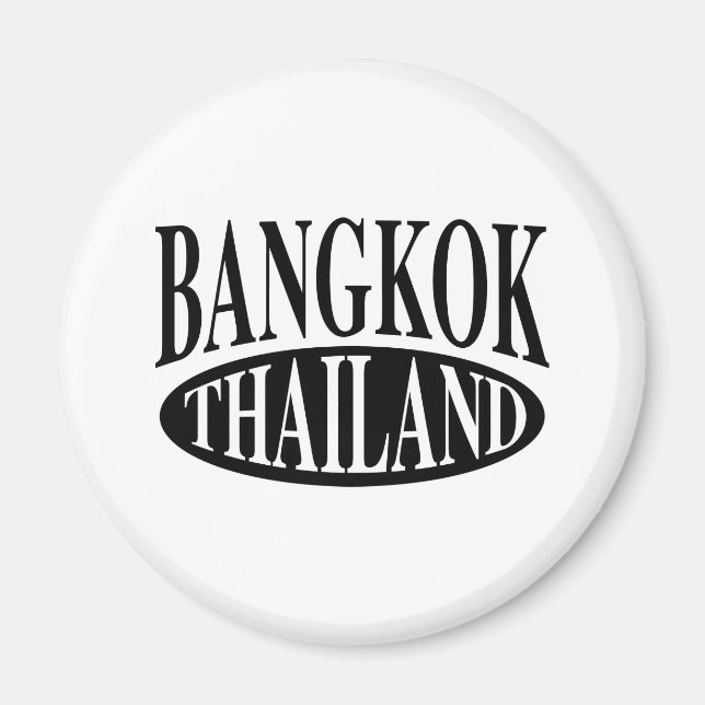 Imán Bangkok Tailandia (Frente)