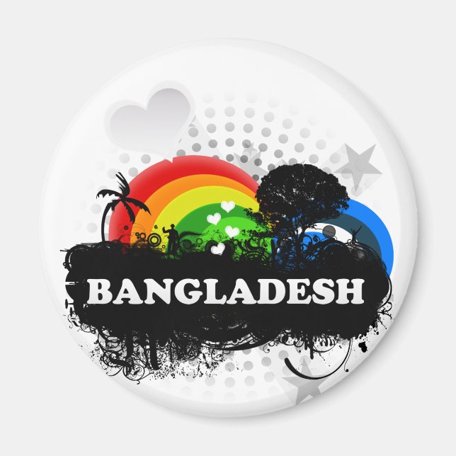 Imán Bangladés de la fruta pura (Frente)