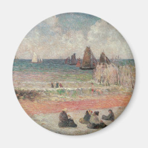 Imán Bañistas en Dieppe de Paul Gauguin