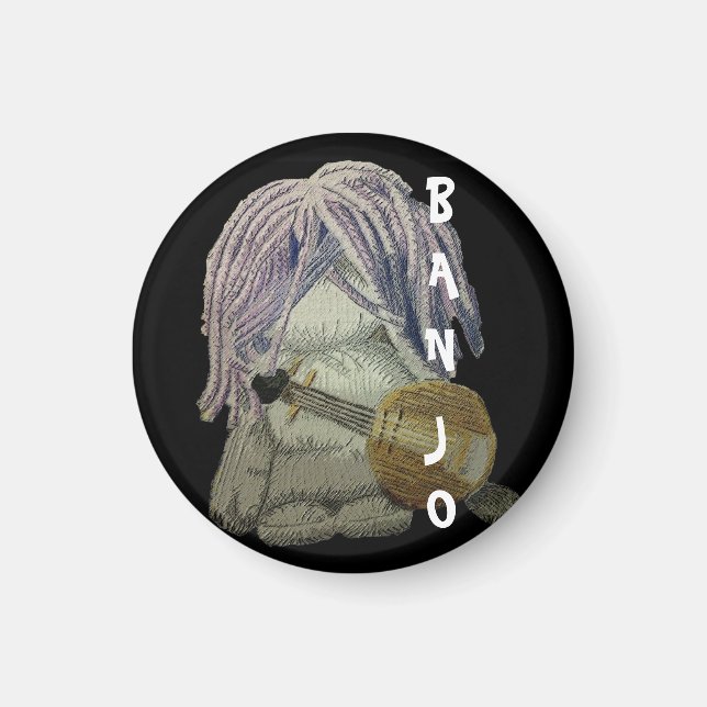 IMÁN BANJO BLACK MAGNET (Frente)