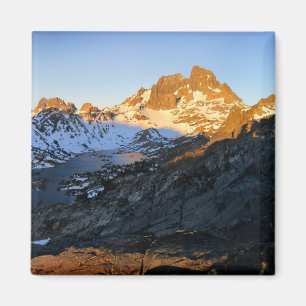 Imán Banner Peak Sunrise Garnet Lake - John Muir Trail