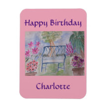 Baño de jardín de verano