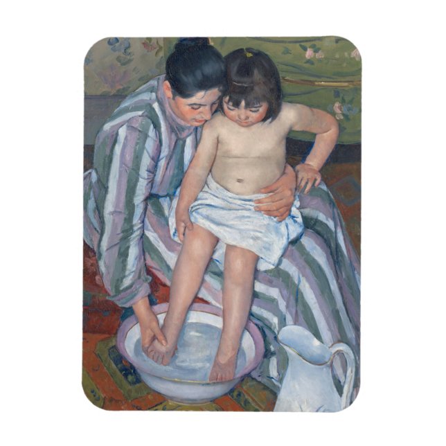 Imán Baño infantil, 1893 (aceite sobre lienzo) (Vertical)