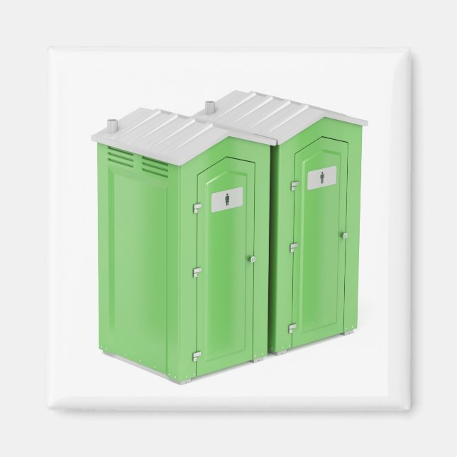 Imán Baños químicos portátiles (Frente)