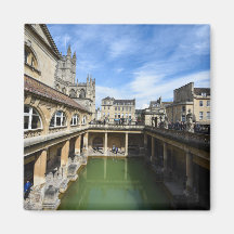 Baños romanos en Bath England