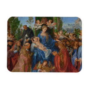 Imán Banquete de las guirnaldas color de rosa, 1506