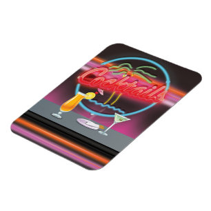 Imán Bar de cócteles de discoteca con bebidas